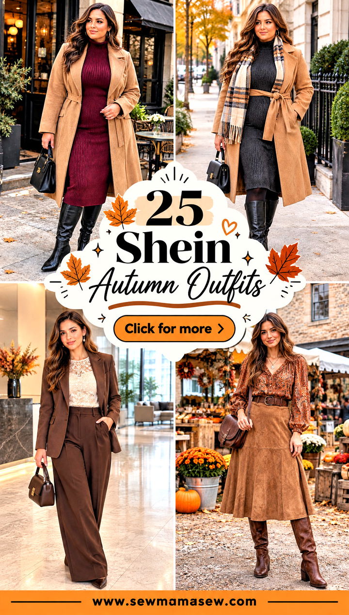 25 Shein Autumn Outfits for a Cozy Budget-Friendly Refresh - 25 Shein Autumn Outfits for a Cozy, Budget-Friendly Refresh