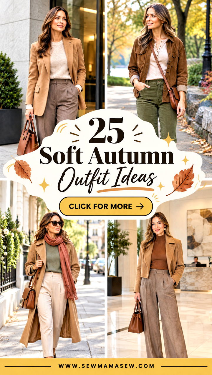 25 Soft Autumn Outfit Ideas for Effortless Everyday Charm - 25 Soft Autumn Outfit Ideas for Effortless Everyday Charm