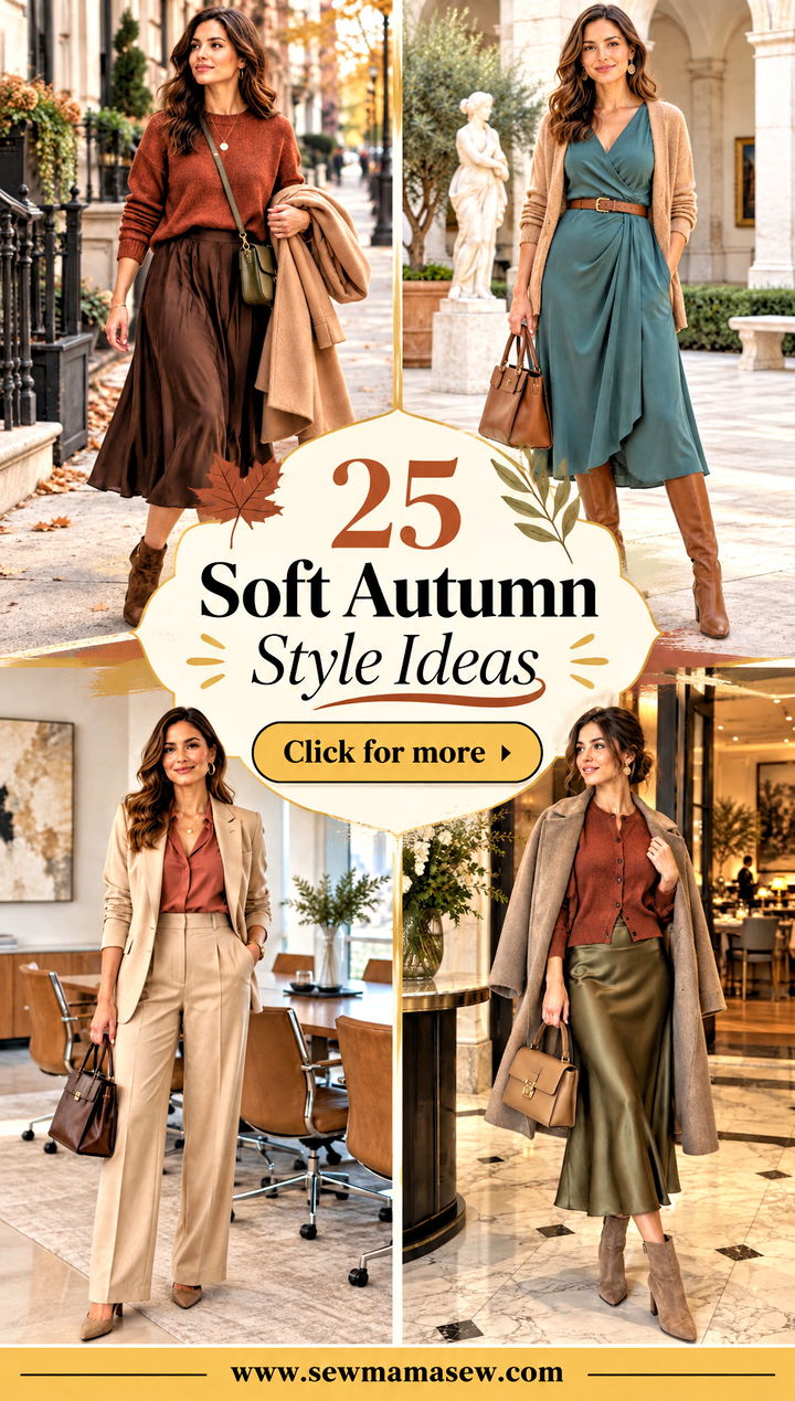 25 Soft Autumn Style Ideas for a Warm Polished Wardrobe - 25 Soft Autumn Style Ideas for a Warm, Polished Wardrobe