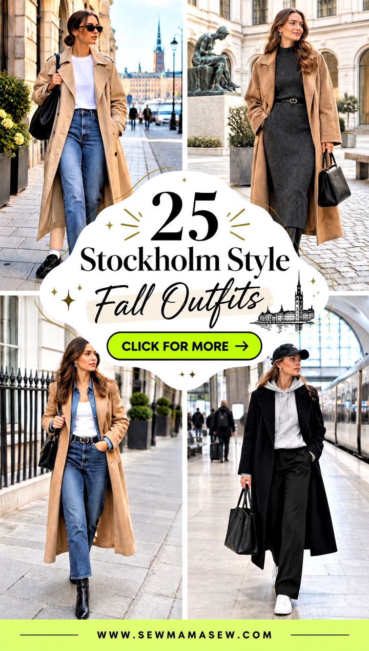 25 Stockholm Style Fall Outfits for Effortless City Chic - 25 Stockholm Style Fall Outfits for Effortless City Chic