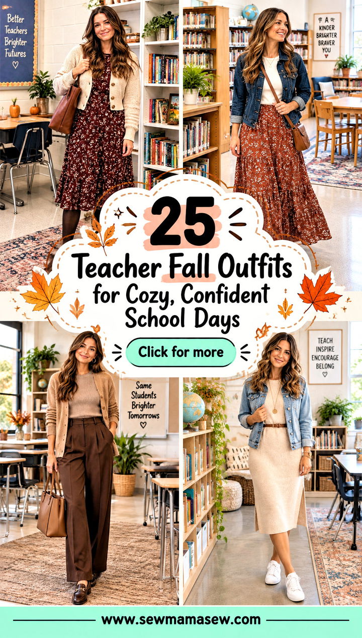 25 Teacher Fall Outfits for Cozy Confident School Days - 25 Teacher Fall Outfits for Cozy, Confident School Days