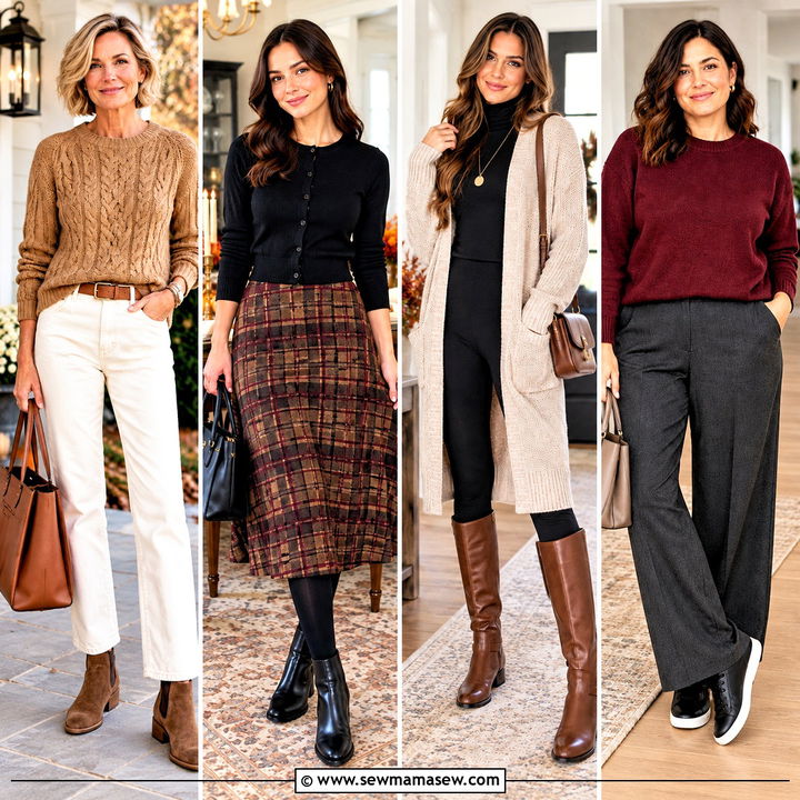 25 Thanksgiving Dinner Outfit Women Casual Ideas to Feel Cozy