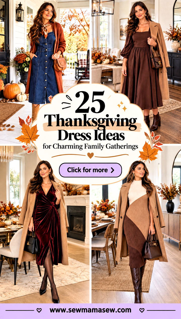 25 Thanksgiving Dress Ideas for Charming Family Gatherings - 25 Thanksgiving Dress Ideas for Charming Family Gatherings