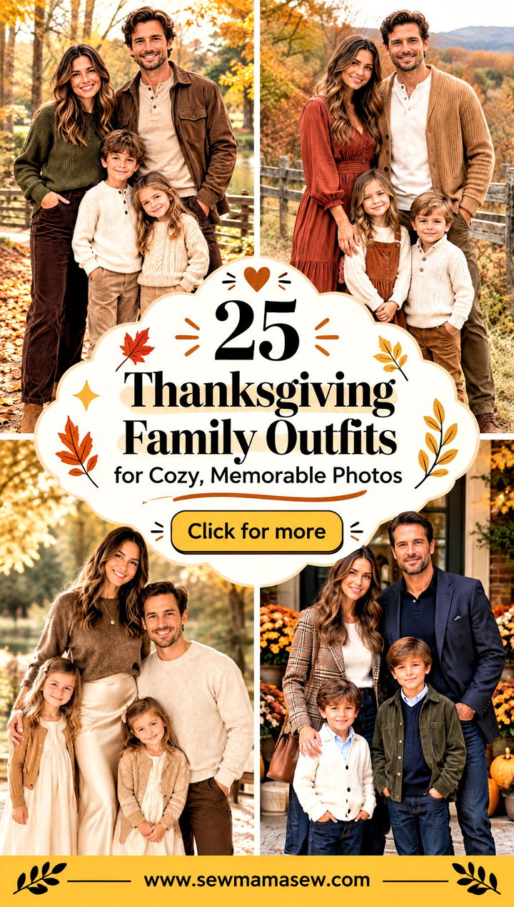 25 Thanksgiving Family Outfits for Cozy Memorable Photos - 25 Thanksgiving Family Outfits for Cozy, Memorable Photos