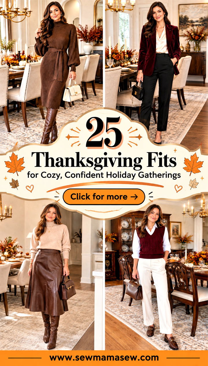 25 Thanksgiving Fits for Cozy Confident Holiday Gatherings - 25 Thanksgiving Fits for Cozy, Confident Holiday Gatherings