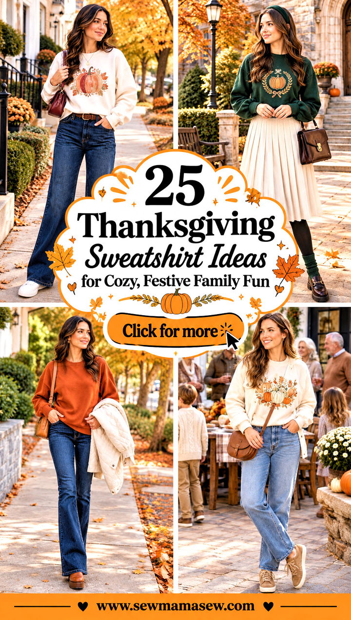 25 Thanksgiving Sweatshirt Ideas for Cozy Festive Family Fun - 25 Thanksgiving Sweatshirt Ideas for Cozy, Festive Family Fun