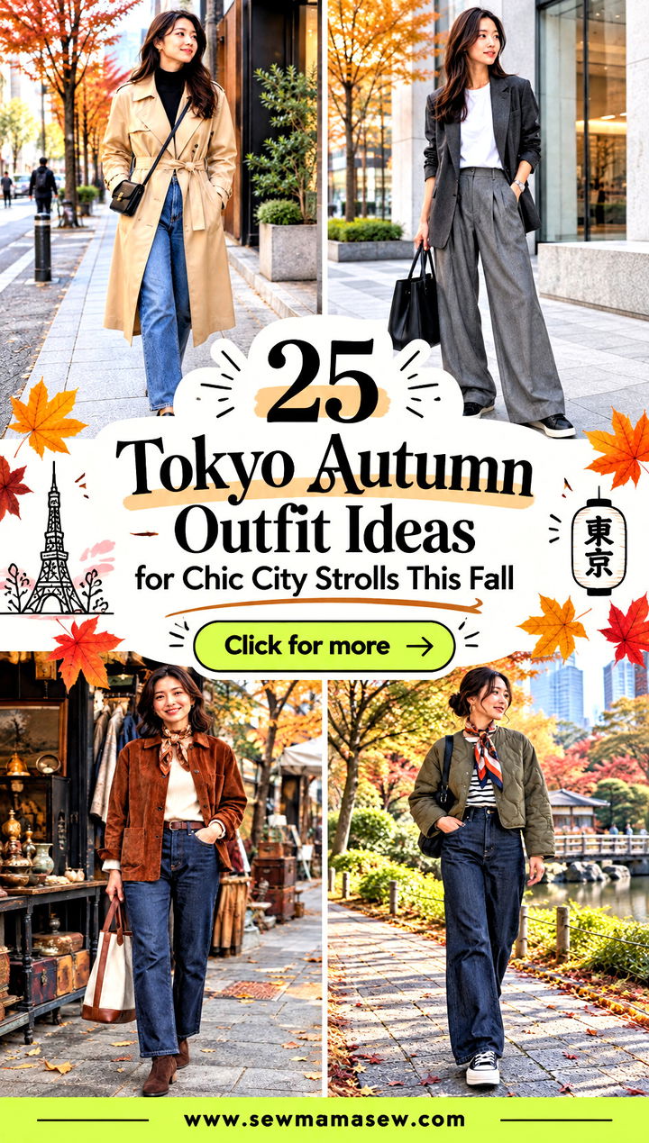 25 Tokyo Autumn Outfit Ideas for Chic City Strolls This Fall - 25 Tokyo Autumn Outfit Ideas for Chic City Strolls This Fall