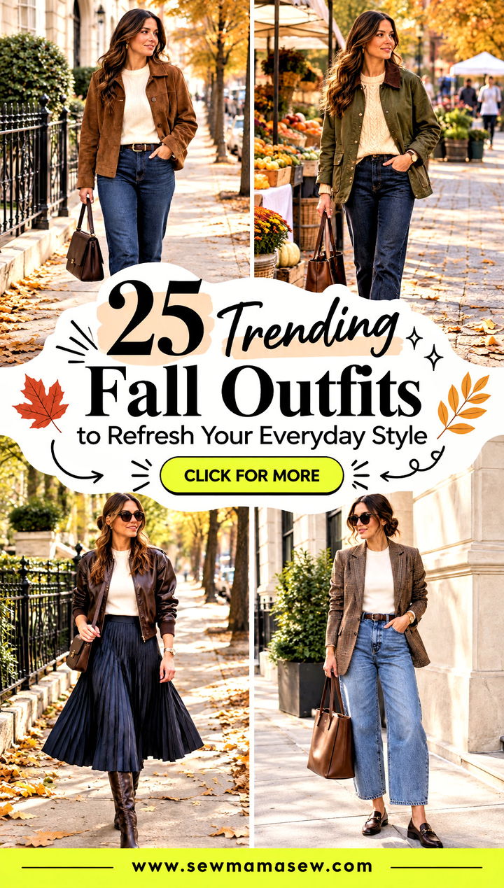 25 Trending Fall Outfits to Refresh Your Everyday Style - 25 Trending Fall Outfits to Refresh Your Everyday Style