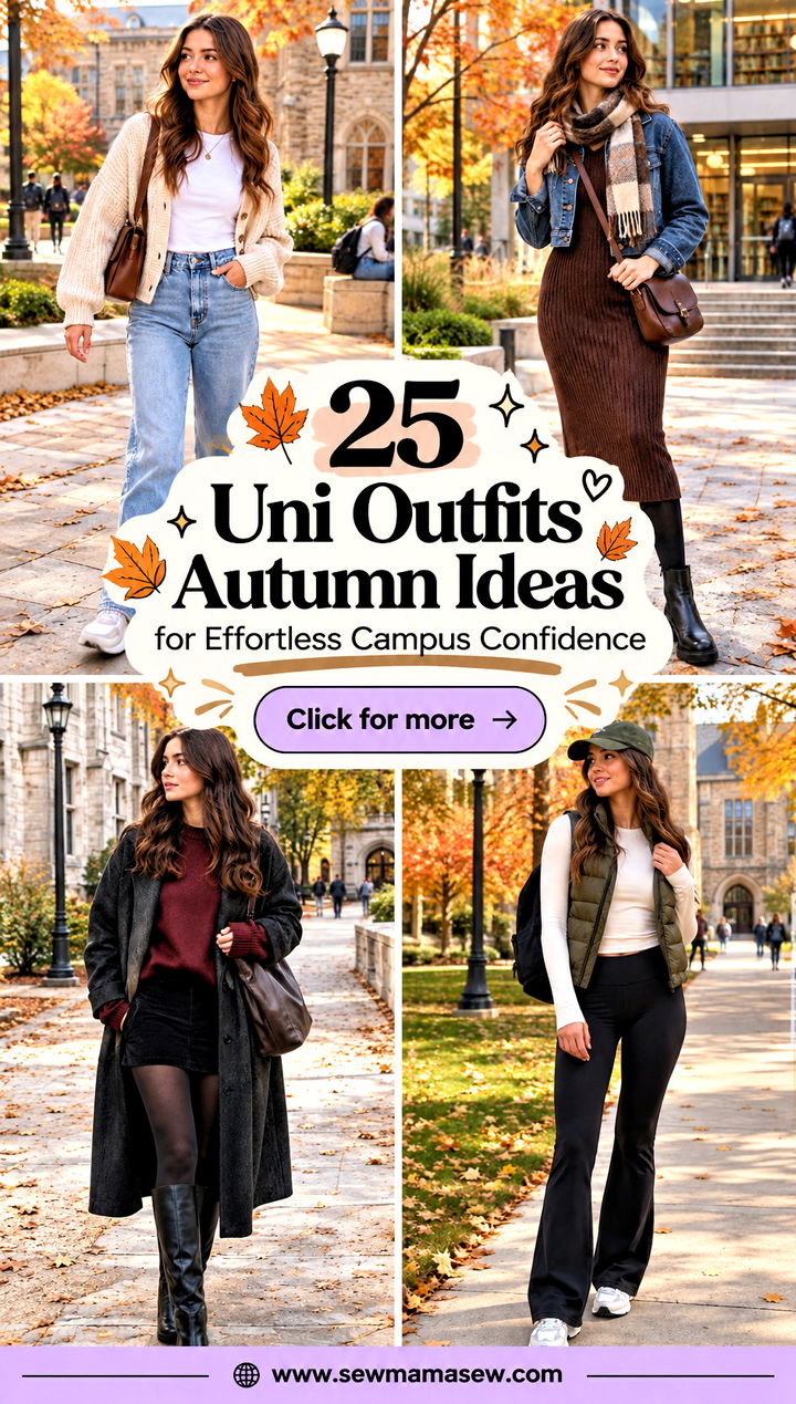 25 Uni Outfits Autumn Ideas for Effortless Campus Confidence - 25 Uni Outfits Autumn Ideas for Effortless Campus Confidence