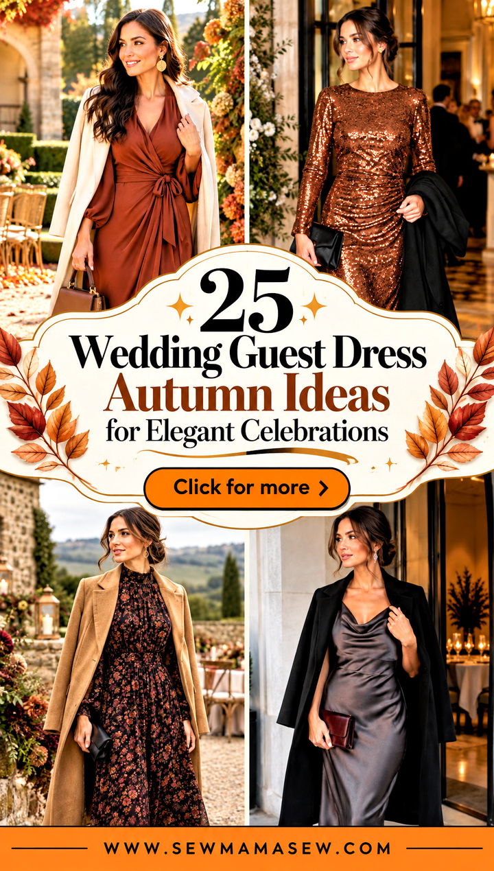 25 Wedding Guest Dress Autumn Ideas for Elegant Celebrations - 25 Wedding Guest Dress Autumn Ideas for Elegant Celebrations