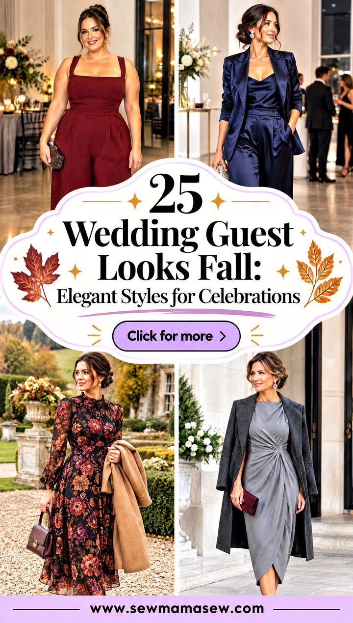 25 Wedding Guest Looks Fall Elegant Styles for Celebrations - 25 Wedding Guest Looks Fall: Elegant Styles for Celebrations