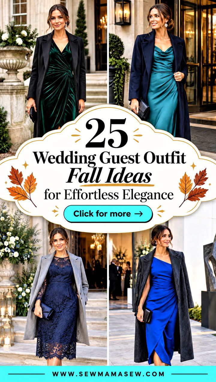 25 Wedding Guest Outfit Fall Ideas for Effortless Elegance - 25 Wedding Guest Outfit Fall Ideas for Effortless Elegance