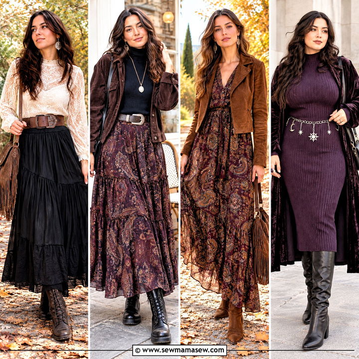 25 Whimsigoth Fall Outfits for Moody Magical Autumn Days