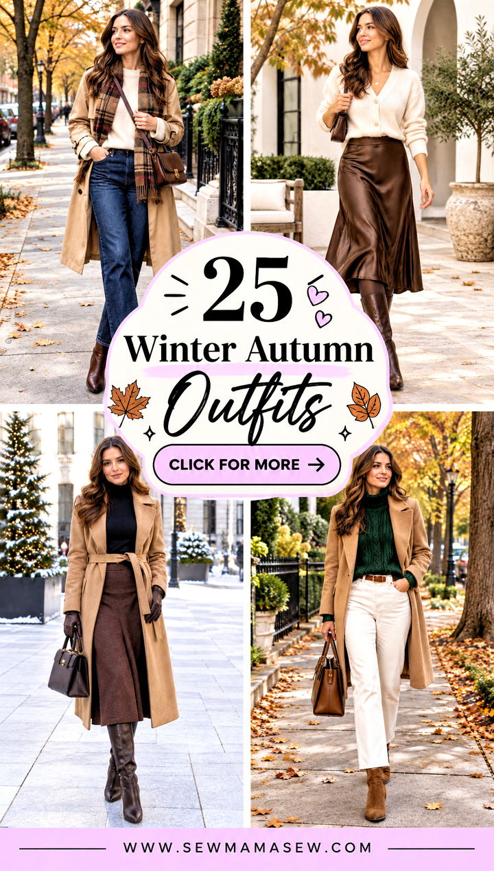 25 Winter Autumn Outfits for Effortless Cold-Weather Style - 25 Winter Autumn Outfits for Effortless Cold-Weather Style
