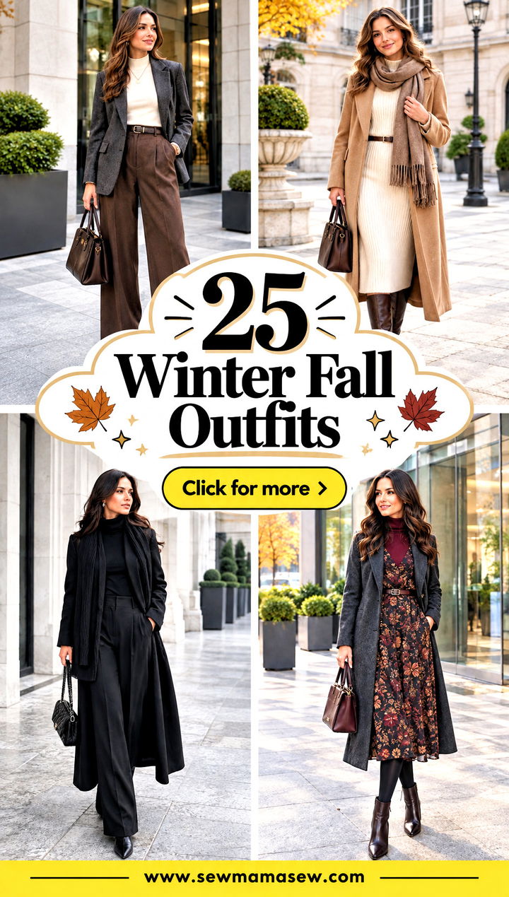 25 Winter Fall Outfits for Cozy Confident Everyday Style - 25 Winter Fall Outfits for Cozy, Confident Everyday Style
