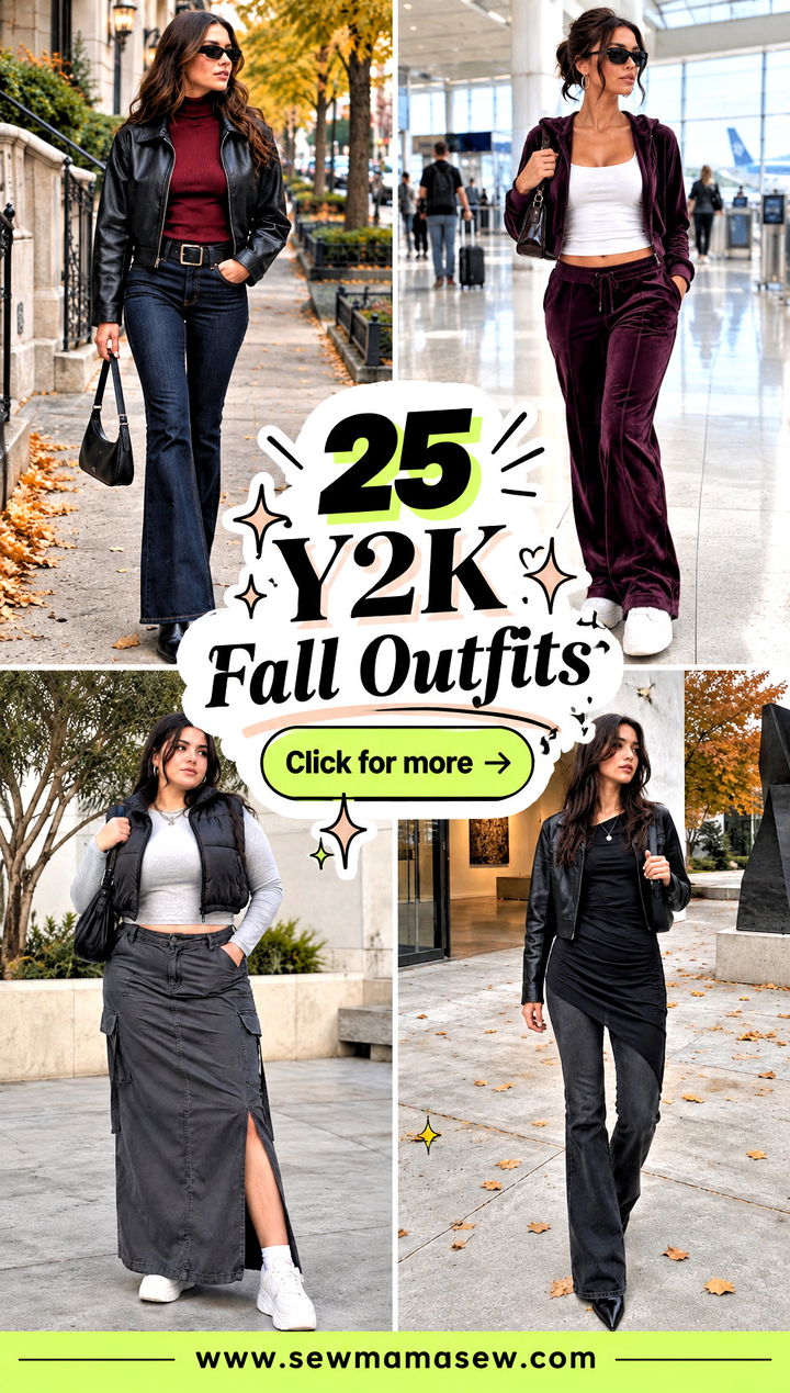 25 Y2K Fall Outfits for Bold Nostalgic Cool-Weather Looks - 25 Y2K Fall Outfits for Bold, Nostalgic Cool-Weather Looks