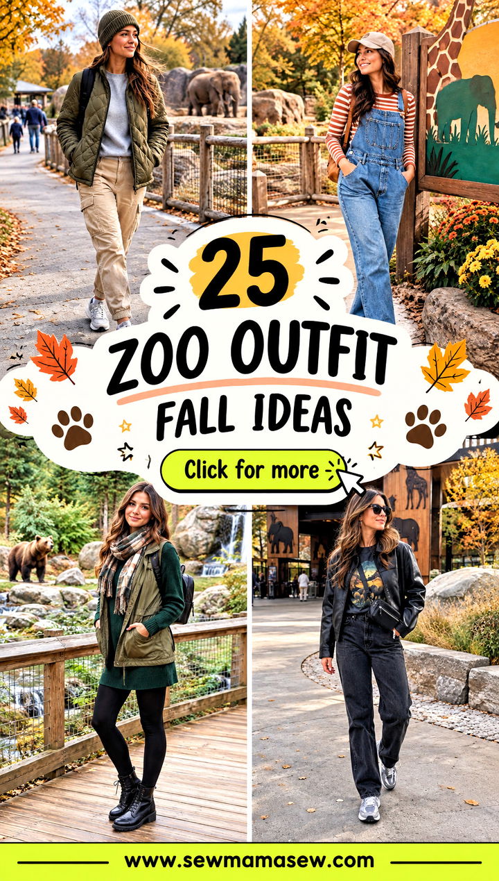 25 Zoo Outfit Fall Ideas for Comfy Carefree Family Days - 25 Zoo Outfit Fall Ideas for Comfy, Carefree Family Days