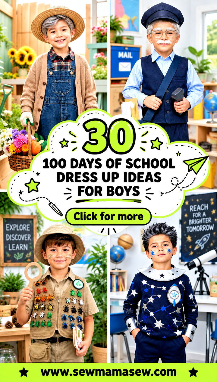 30 100 days of school dress up ideas for boys - 30 100 days of school dress up ideas for boys