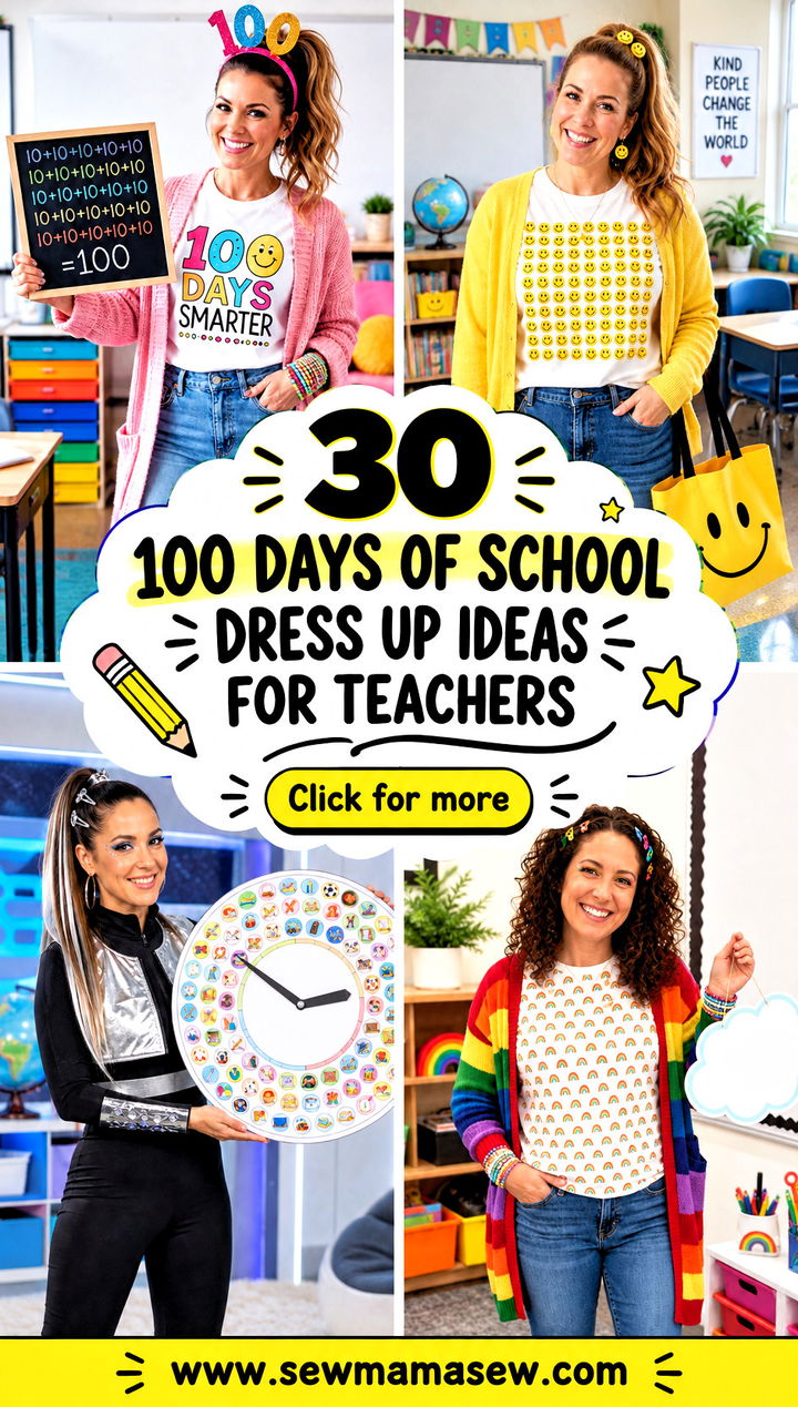 30 100 days of school dress up ideas for teachers - 30 100 days of school dress up ideas for teachers