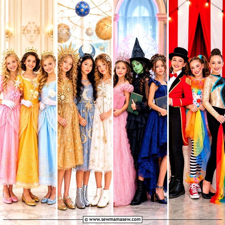 30 3 Girls Halloween Costumes for a Fun Best-Friend Trio