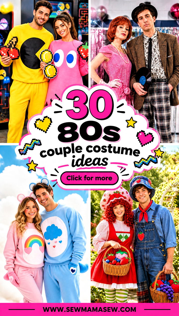 30 80s couple costume ideas - 30 80s couple costume ideas