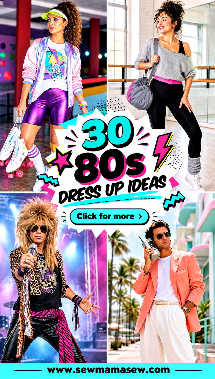 30 80s dress up ideas - 30 80s dress up ideas