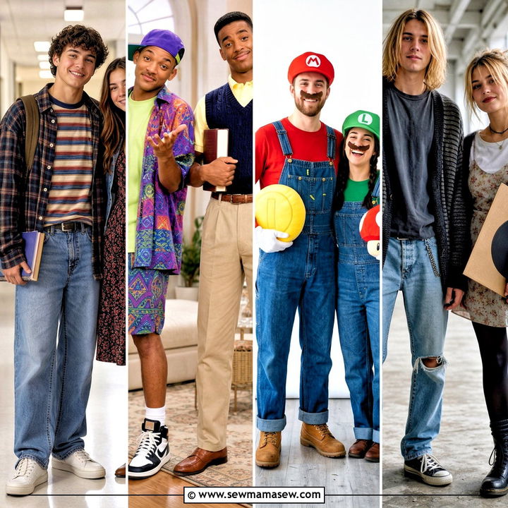 30 90S Costume Ideas for Couples