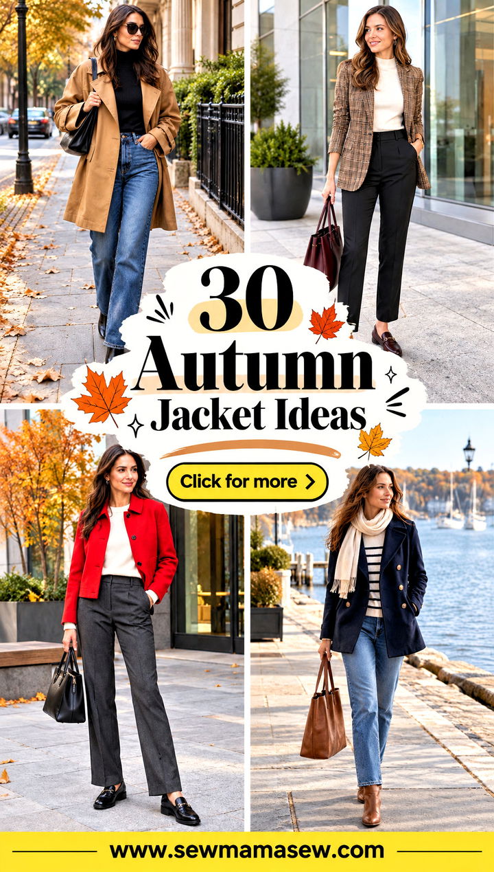 30 Autumn Jacket Ideas for Stylish Cozy Everyday Layers - 30 Autumn Jacket Ideas for Stylish, Cozy Everyday Layers