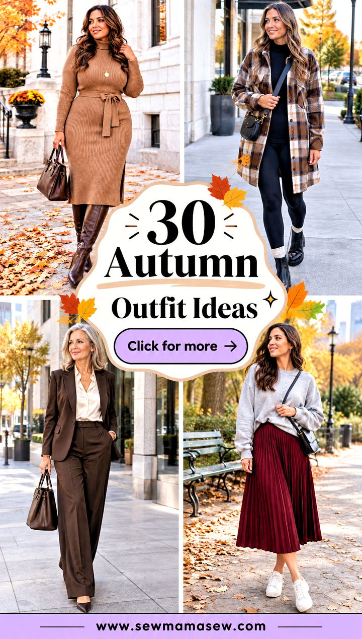 30 Autumn Outfit Ideas for Cozy Polished Workday Style - 30 Autumn Outfit Ideas for Cozy, Polished Workday Style