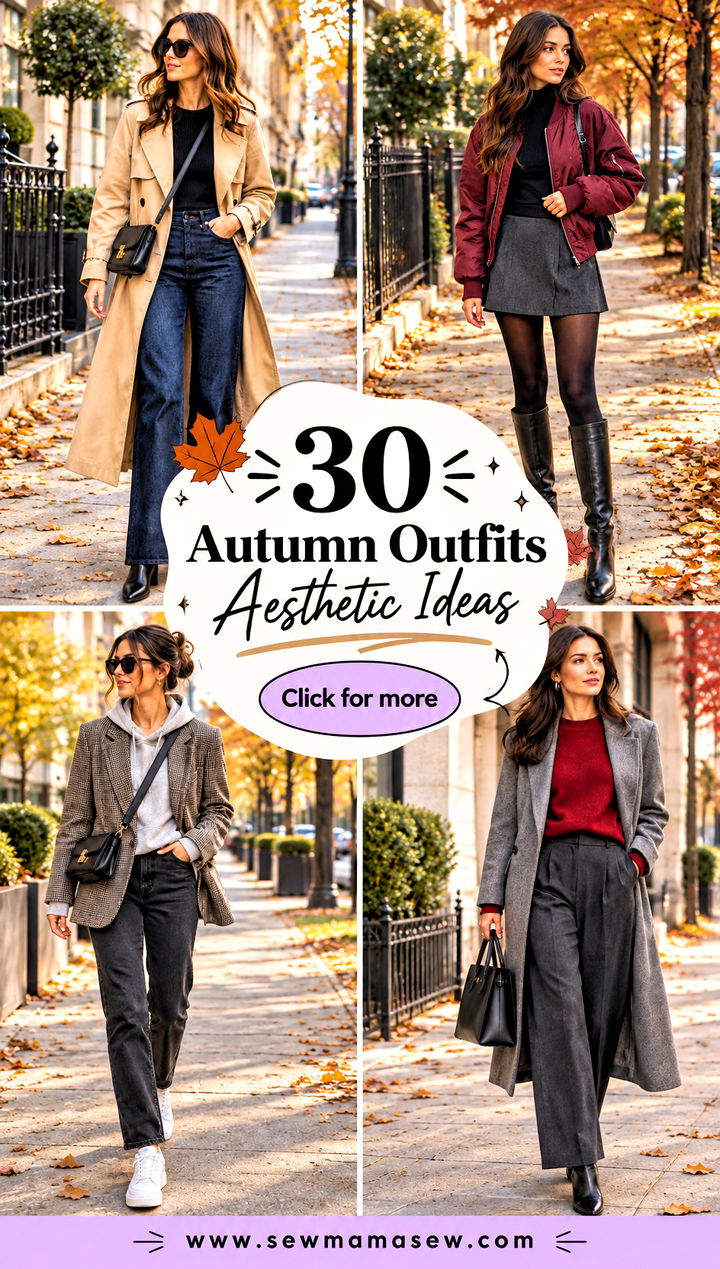 30 Autumn Outfits Aesthetic Ideas for Cozy Campus Days - 30 Autumn Outfits Aesthetic Ideas for Cozy Campus Days