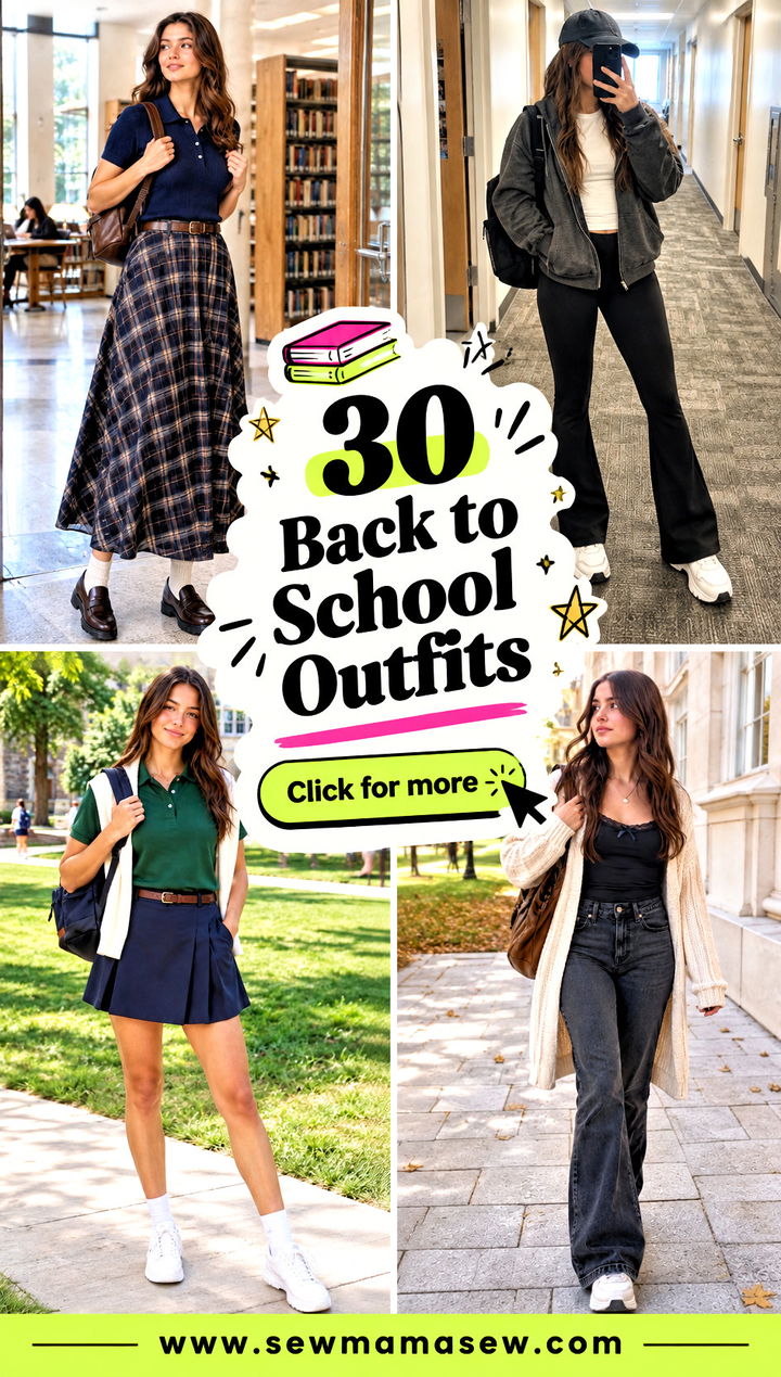 30 Back to School Outfits for a Fresh Confident First Week - 30 Back to School Outfits for a Fresh, Confident First Week