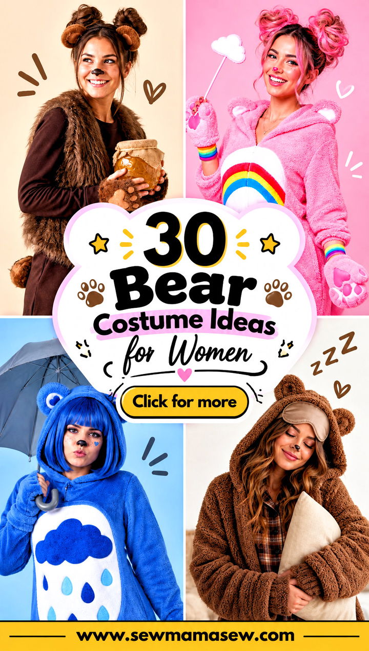 30 Bear Costume Ideas for Women - 30 Bear Costume Ideas for Women