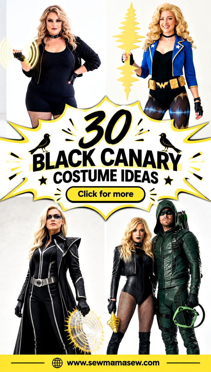30 Black Canary Costume Ideas - 30 Black Canary Costume Ideas