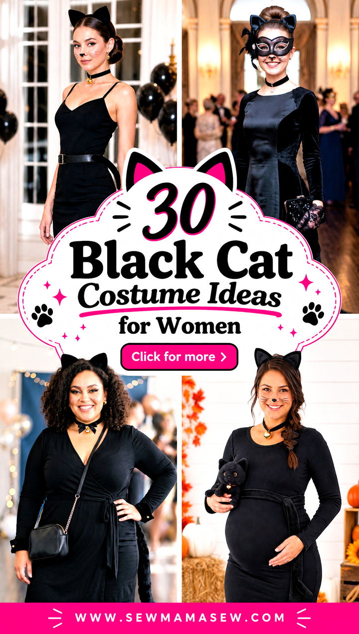 30 Black Cat Costume Ideas for Women - 30 Black Cat Costume Ideas for Women
