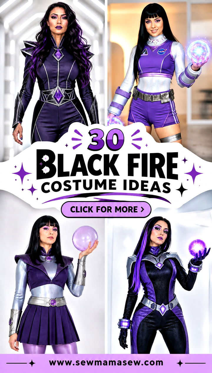 30 Black Fire Costume Ideas - 30 Black Fire Costume Ideas