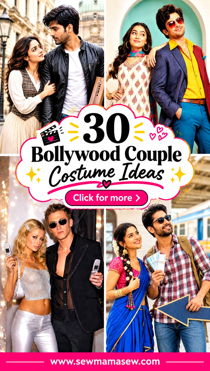 30 Bollywood Couple Costume Ideas - 30 Bollywood Couple Costume Ideas