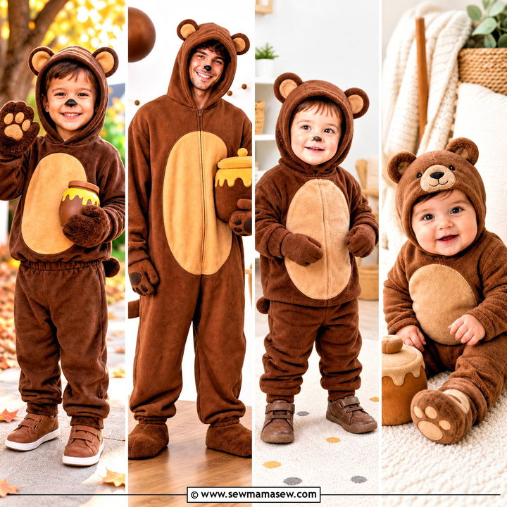 30 Brown Bear Costume Ideas for a Cozy Halloween Outfit