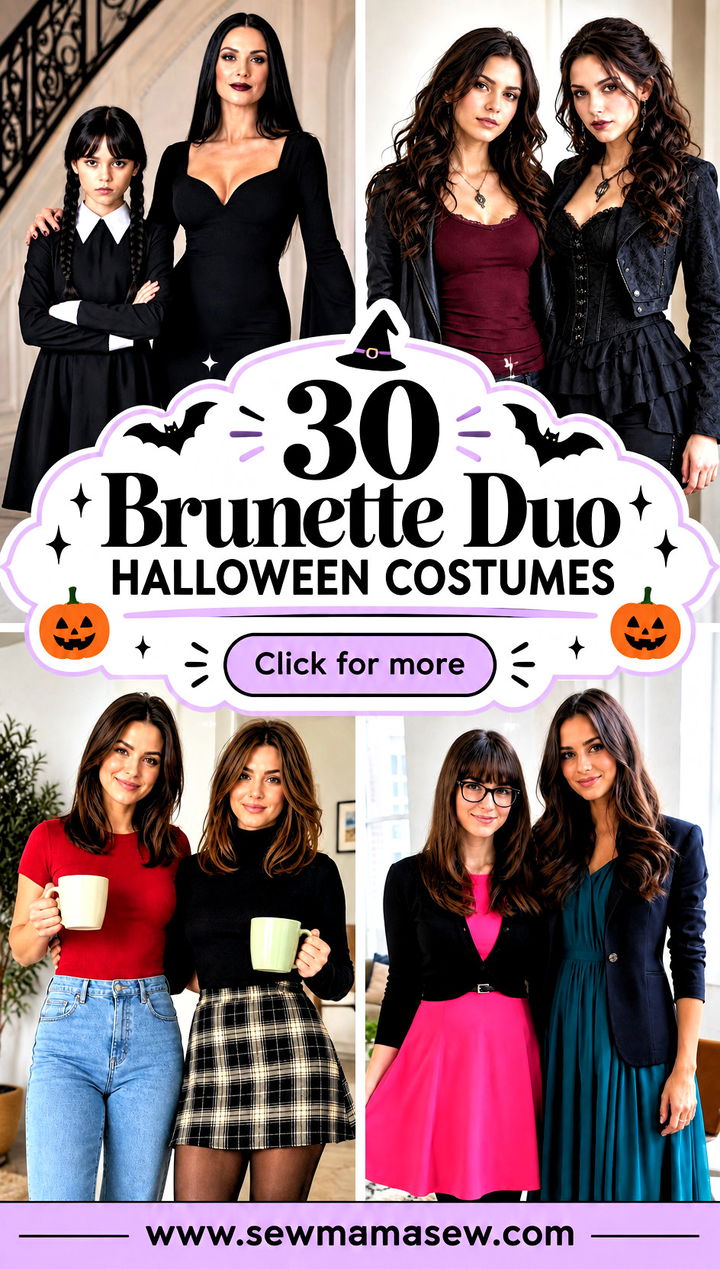 30 Brunette Duo Halloween Costumes - 30 Brunette Duo Halloween Costumes