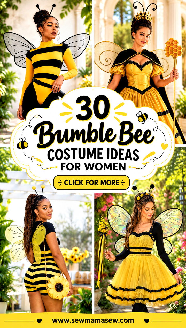 30 Bumble Bee Costume Ideas for Women - 30 Bumble Bee Costume Ideas for Women