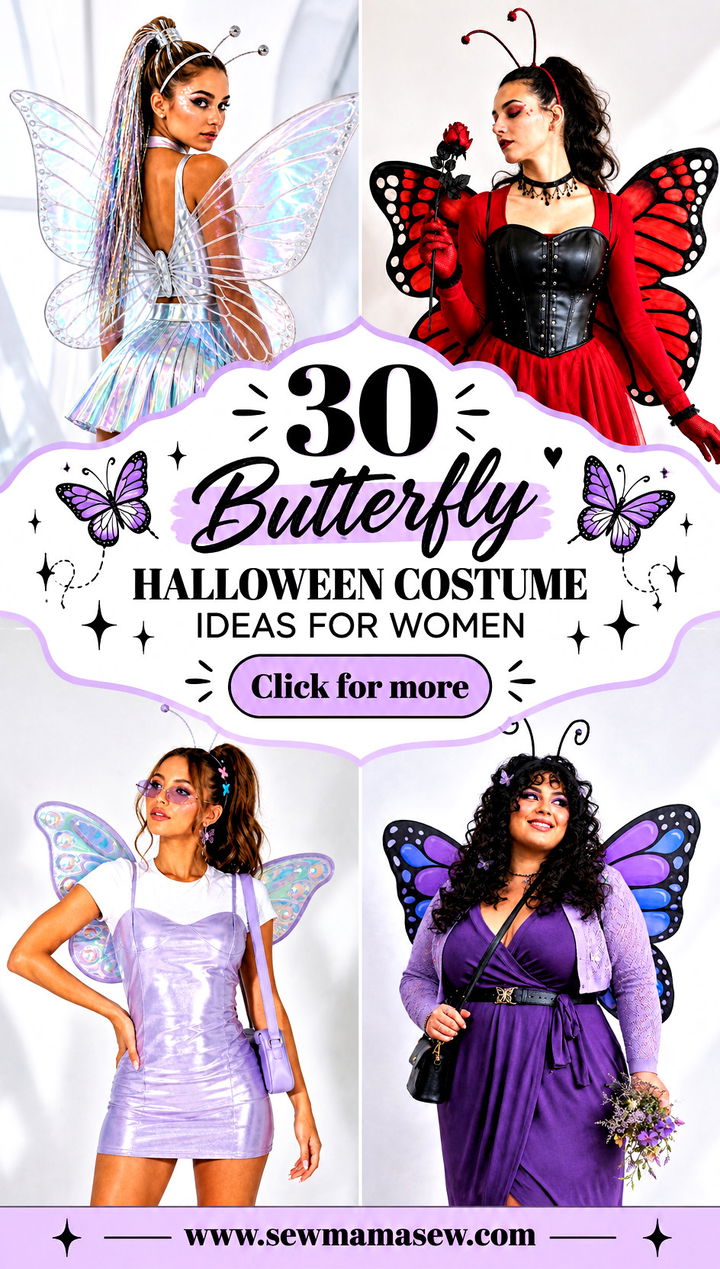 30 Butterfly Halloween Costume Ideas for Women - 30 Butterfly Halloween Costume Ideas for Women