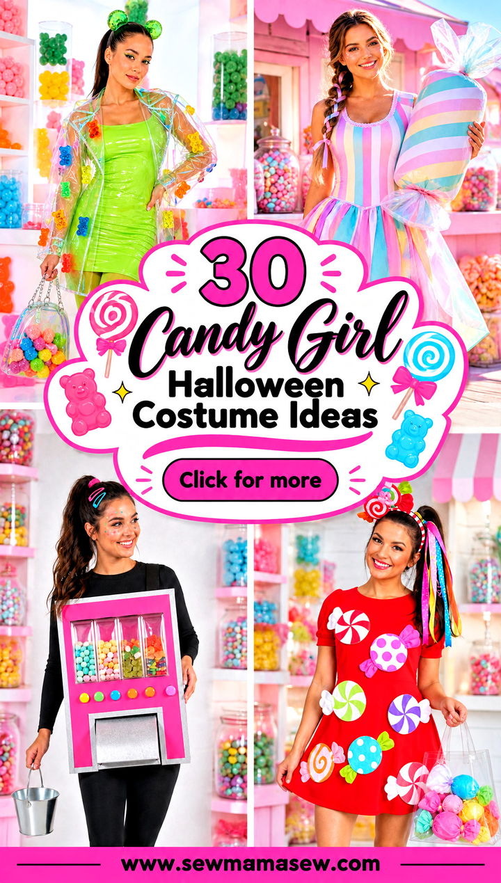 30 Candy Girl Halloween Costume Ideas - 30 Candy Girl Halloween Costume Ideas