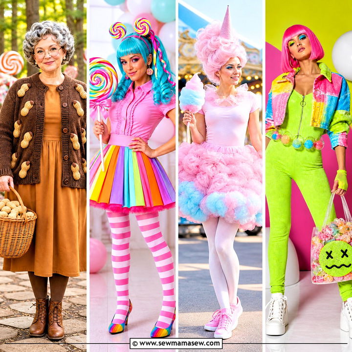 30 Candy Land Costumes for Women: Whimsical Party Looks