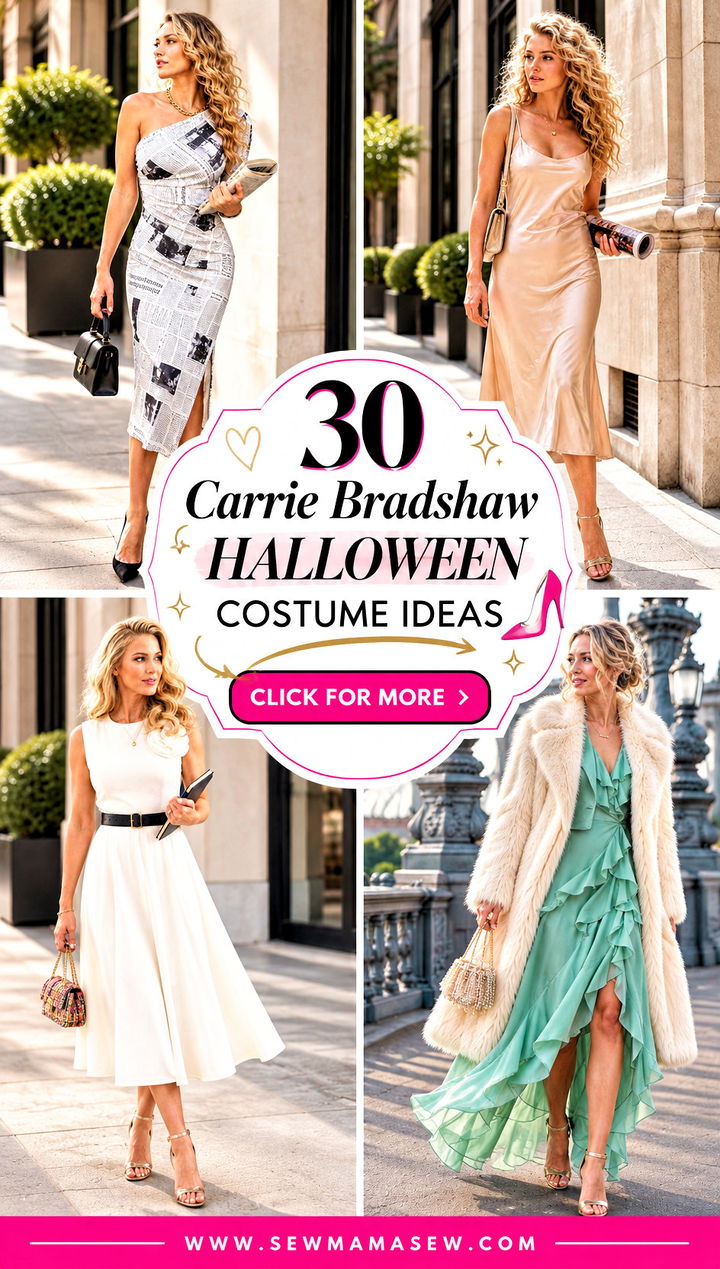 30 Carrie Bradshaw Halloween Costume Ideas - 30 Carrie Bradshaw Halloween Costume Ideas