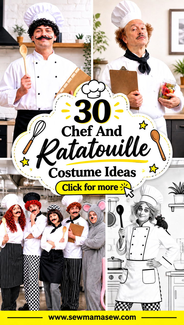 30 Chef And Ratatouille Costume Ideas - 30 Chef And Ratatouille Costume Ideas