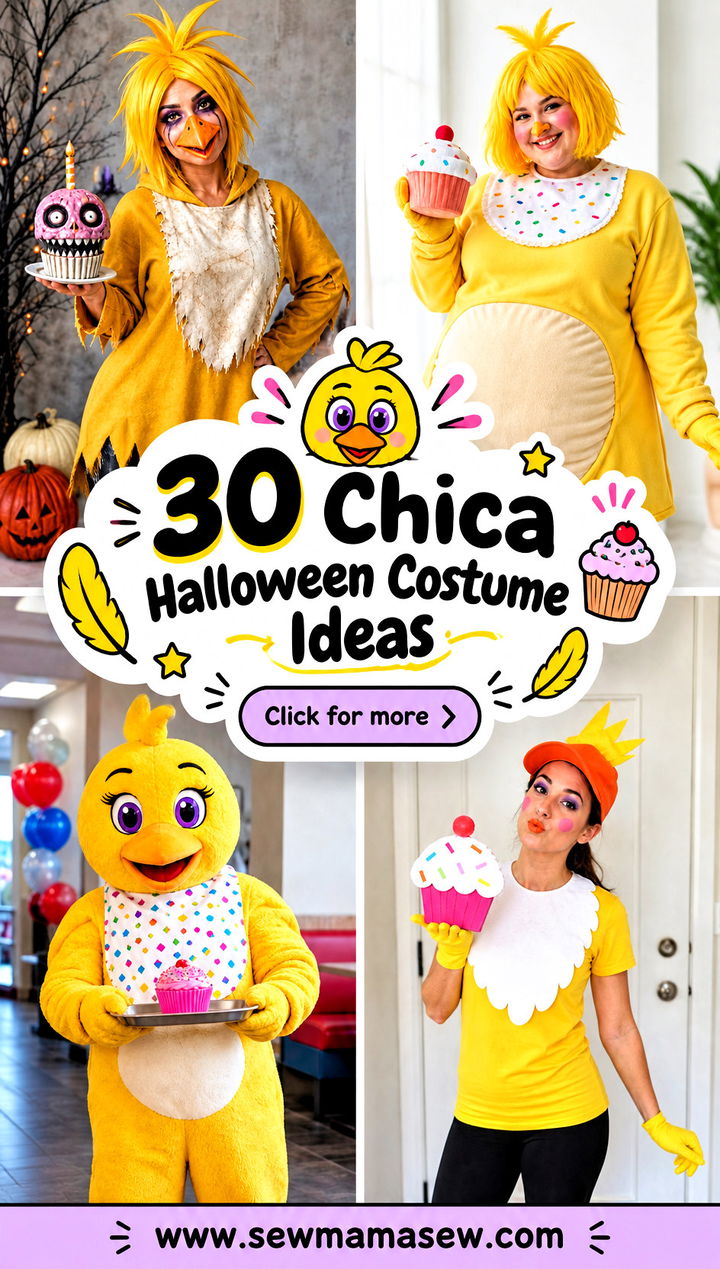 30 Chica Halloween Costume Ideas - 30 Chica Halloween Costume Ideas