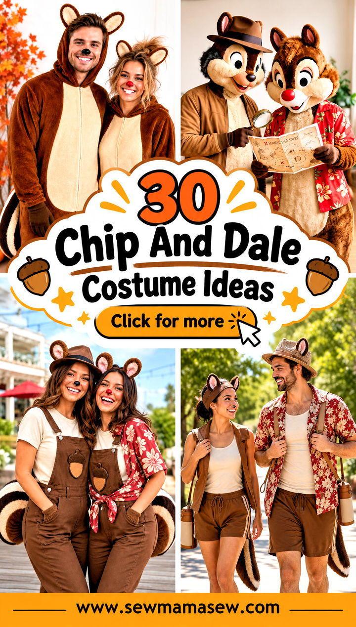 30 Chip And Dale Costume Ideas - 30 Chip And Dale Costume Ideas