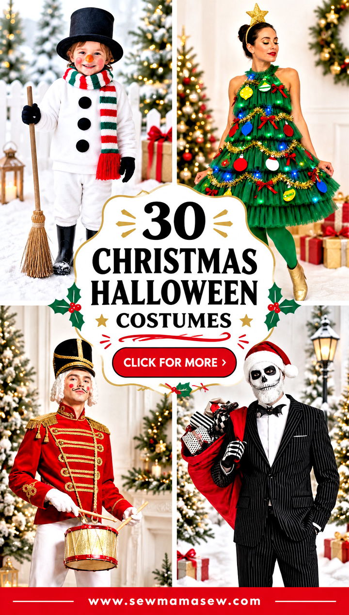 30 Christmas Halloween Costumes - 30 Christmas Halloween Costumes