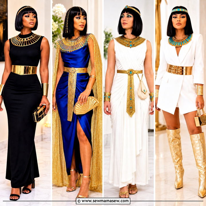 30 Cleopatra Halloween Outfit Ideas for a Regal Party Look