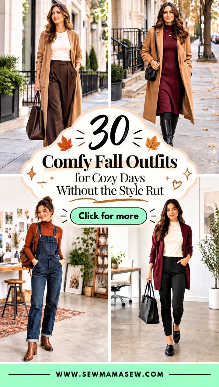 30 Comfy Fall Outfits for Cozy Days Without the Style Rut - 30 Comfy Fall Outfits for Cozy Days Without the Style Rut