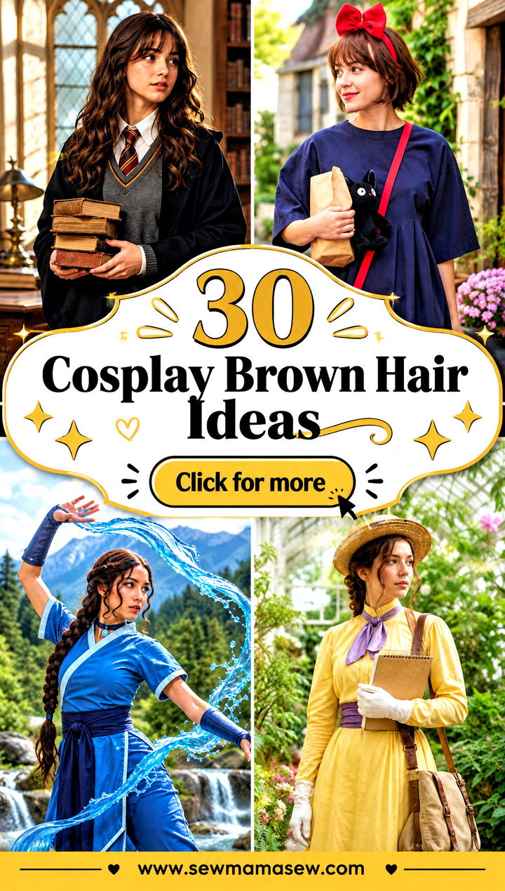 30 Cosplay Brown Hair Ideas - 30 Cosplay Brown Hair Ideas